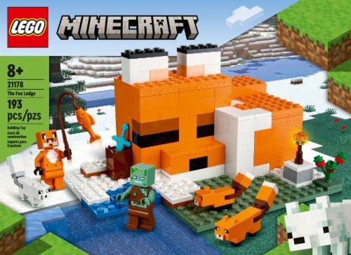 LEGO® Minecraft The Fox Lodge 21178 Perspective: left