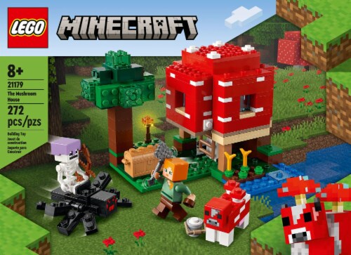 LEGO® Minecraft The Mushroom House 21179 Building Set Perspective: left
