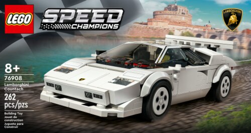 LEGO® Speed Champions Lamborghini Countach Building Set Perspective: left
