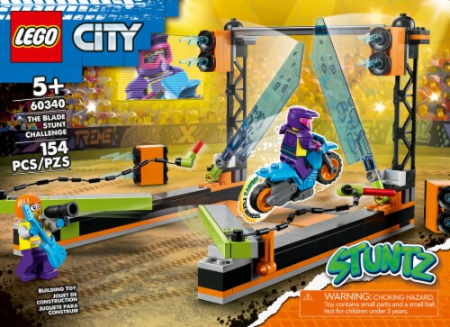 LEGO City The Blade Stunt Challenge Building Toy Perspective: left