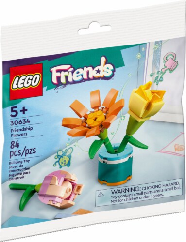 LEGO 30634 Friendship Flowers Building Toy Perspective: left