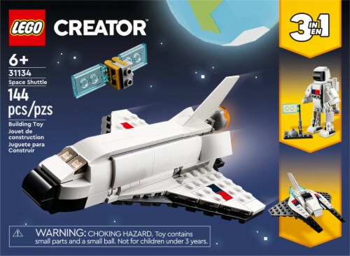 31134 LEGO® Creator™ Space Shuttle Building Toy Perspective: left