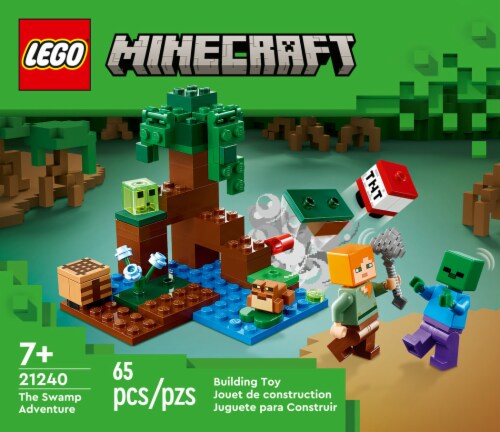 21240 LEGO® Minecraft The Swamp Adventure Building Toy Perspective: left