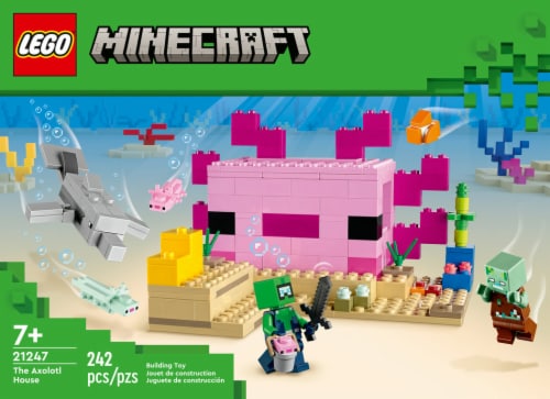 LEGO® The Axolotl House 21247 Building Set Perspective: left