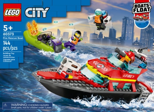 LEGO Fire Rescue Boat Perspective: left