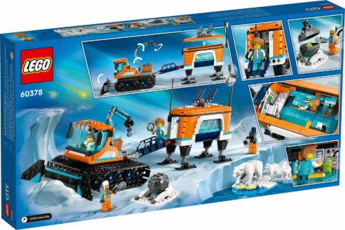 Lego 60378 Arctic Explorer Truck and Mobile Lab City Building Set Perspective: left