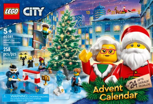 Lego city advent top calendar 2020 60268