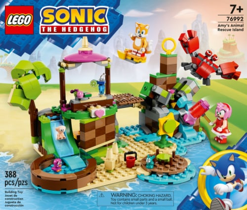 LEGO® Sonic The Hedgehog™ Amy's Animal Rescue Island Building Set Perspective: left