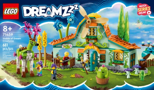 Lego 71459 Dreamzzz Stable of Dream Creatures Building Set Perspective: left