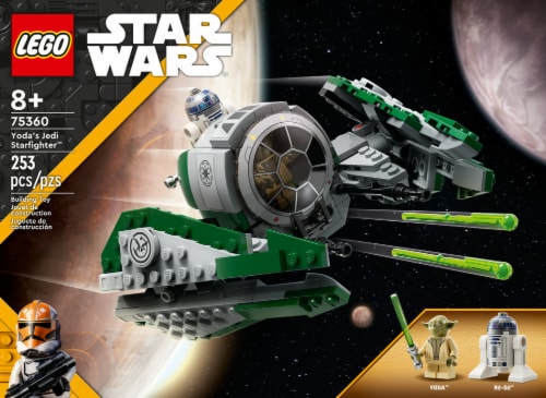 LEGO® Star Wars™ Yoda's Jedi Starfighter™ Building Set Perspective: left