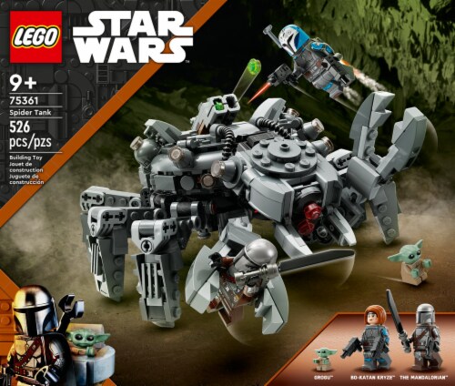 Lego 75361 Star Wars Spider Tank Building Set Perspective: left