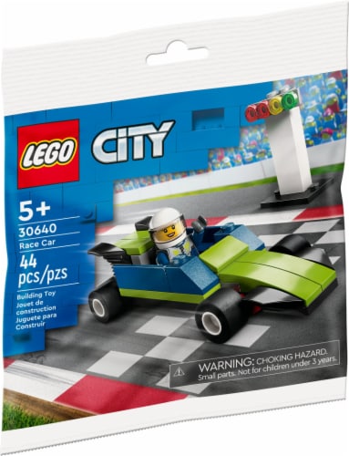 Blue lego race car deals