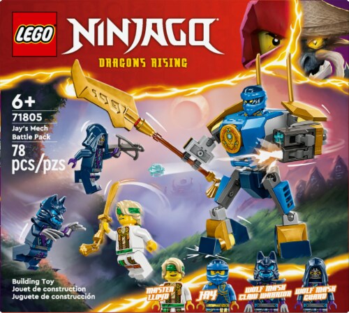 LEGO® Ninjago Dragon's Rising Jay's Mech Battle Pack Perspective: left