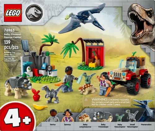 76963 LEGO® Baby Dinosaur Rescue Center Perspective: left