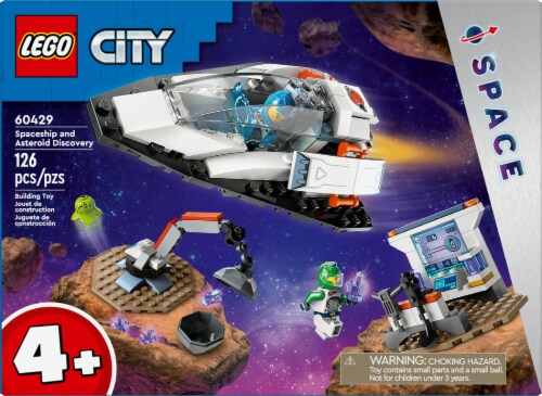 LEGO® City Spaceship and Asteroid Discovery Building Toy Perspective: left