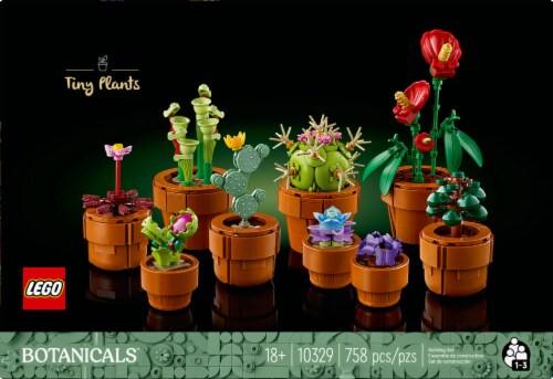 LEGO® Botanical Collection Tiny Plants 10329 Building Set Perspective: left