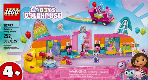 LEGO® Gabby's Dollhouse Gabby's Party Room Set Perspective: left