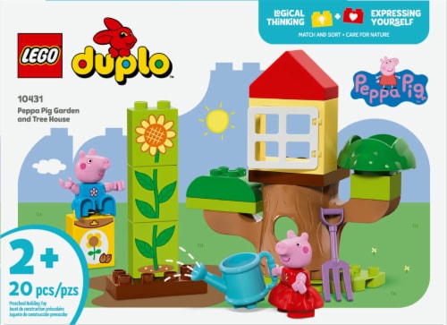 10431 LEGO® Duplo™ Peppa Pig™ Garden & Tree House Building Set Perspective: left