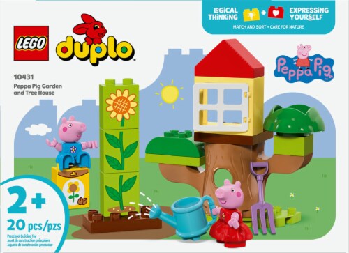10431 LEGO® Duplo™ Peppa Pig™ Garden & Tree House Building Set Perspective: left