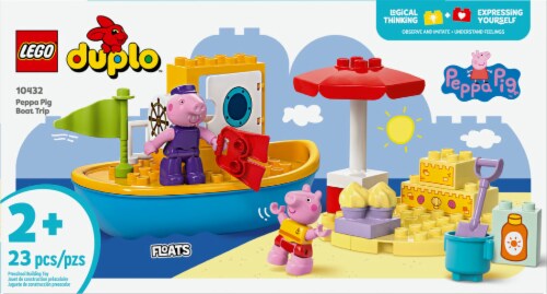 LEGO® DUPLO™ Peppa Pig™ Boat Trip 10432 Building Set Perspective: left