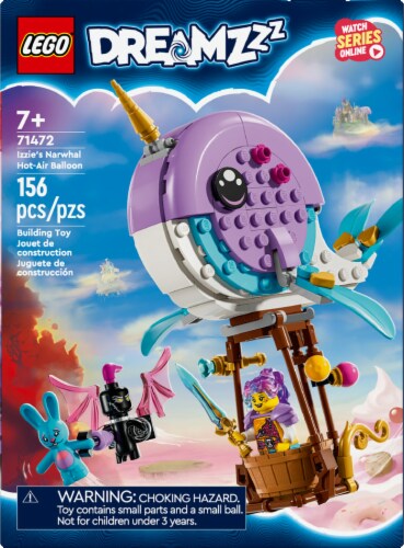 71472 LEGO® Dreamzzz Izzie's Narwhal Hot-Air Balloon Perspective: left