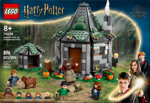 LEGO® Hagrid's Hut: An Unexpected Visit Building Set Perspective: left