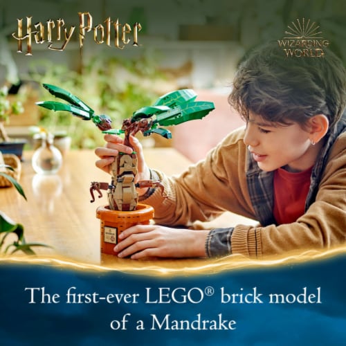 LEGO® Harry Potter™ Mandrake Magical Plant 76433 Perspective: left