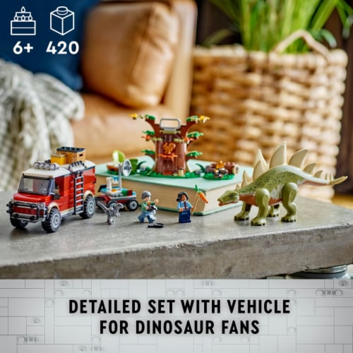 LEGO® Jurassic World Dinosaur Missions Stegosaurus Discovery 76965 Perspective: left
