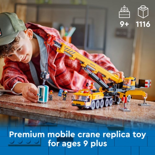LEGO® Mobile Construction Crane 60409 Perspective: left