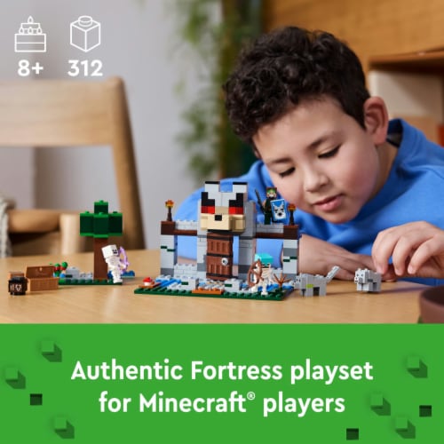 LEGO® Minecraft Stronghold Fortress Set Perspective: left