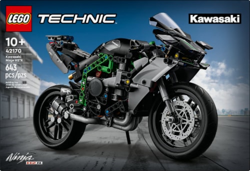 LEGO® Kawasaki Ninja H2R Motorcycle Building Set Perspective: left
