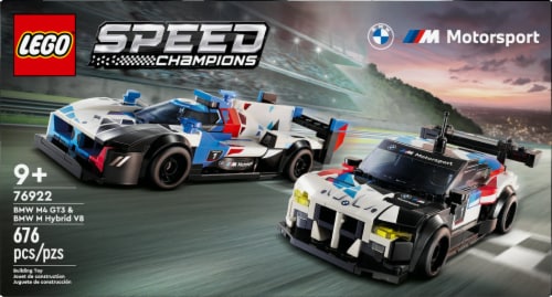LEGO® 76922 Speed Champions BMW M4 GT3 & BMW M Hybrid V8 Perspective: left