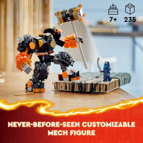 LEGO® Cole's Elemental Earth Mech 71806 Perspective: left