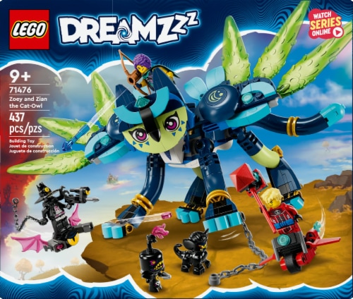 71476 LEGO® Dreamzzz Zoey and Zian the Cat-Owl Perspective: left