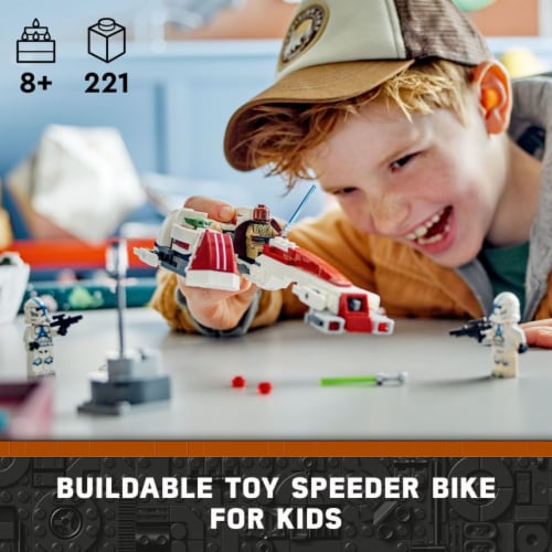 LEGO® Star Wars™ Barc Speeder Escape Mandalorian Toy 75378 Building Set Perspective: left