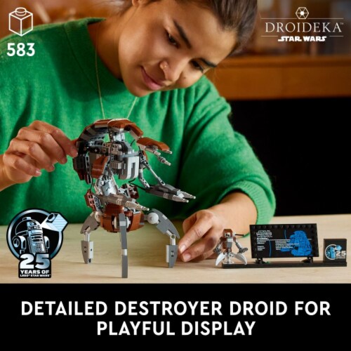LEGO® Star Wars™ Droideka 75381 Building Set Perspective: left