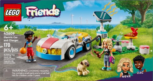 LEGO® Electric Car & Charger Perspective: left