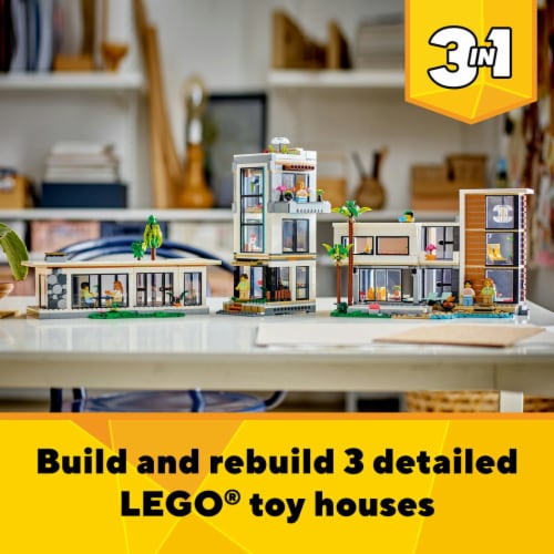 LEGO® Creator 3-in-1 Modern House 31153 Perspective: left