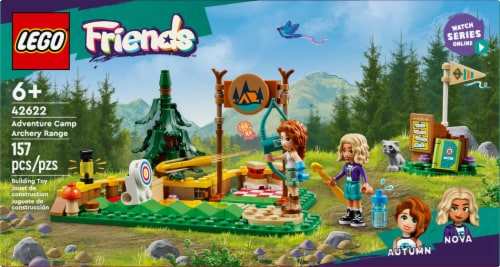 LEGO® Friends™ Adventure Camp Archery Range Toy with Mini Dolls Perspective: left