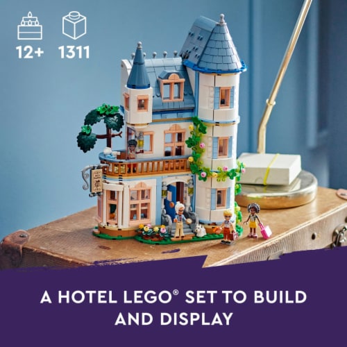 LEGO® Friends™ Castle Bed and Breakfast Hotel Playset with Mini Dolls 42638 Perspective: left