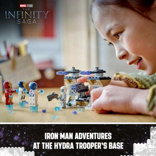 LEGO® Marvel Iron Man & Iron Legion vs. Hydra Soldier 76288 Perspective: left