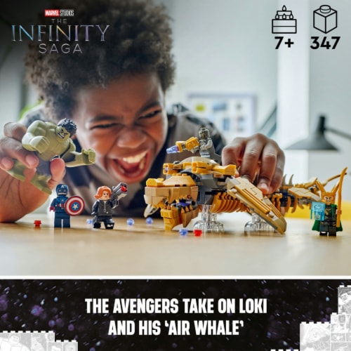 LEGO® Marvel The Avengers vs. The Leviathan 76290 Perspective: left