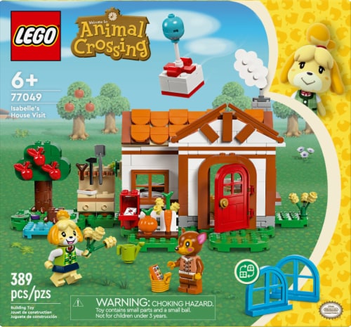LEGO® 77049 Animal Crossing Isabelle's House Visit Perspective: left