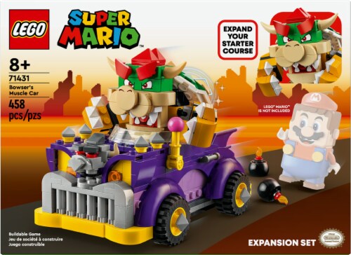 LEGO® 71431 Super Mario™ Bowser's Muscle Car Expansion Set Perspective: left