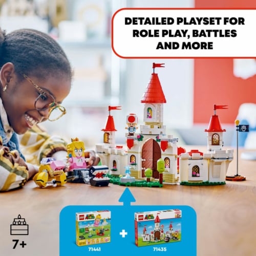 LEGO® Super Mario™ Battle with Roy at Peach's Castle 71435 Perspective: left