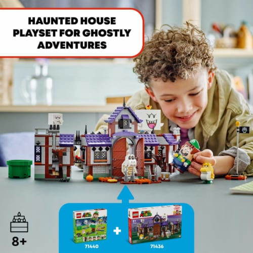 Lego® King Boo's Haunted Mansion 71436 Perspective: left