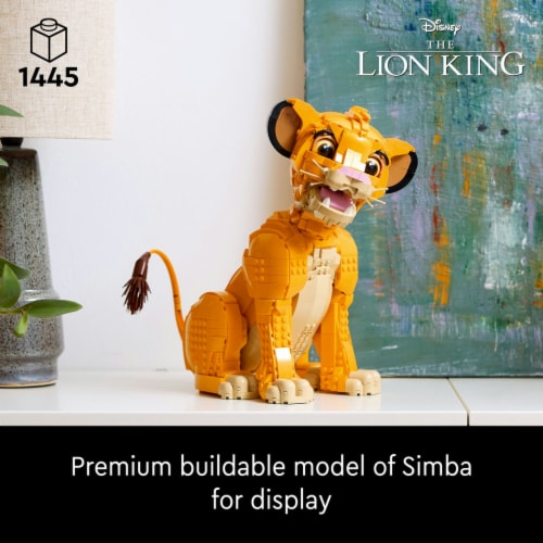 LEGO® Disney Young Simba the Lion King Collection Building Set Perspective: left