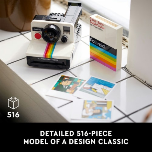 LEGO® Polaroid OneStep SX-70 Camera 21345 Building Set Perspective: left