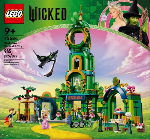 LEGO® 75684 Welcome to Emerald City Set Perspective: left