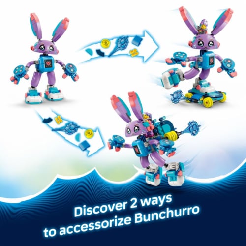 LEGO DREAMZzz Izzie and Bunchurro the Gaming Bunny Building Set 71490 Perspective: left